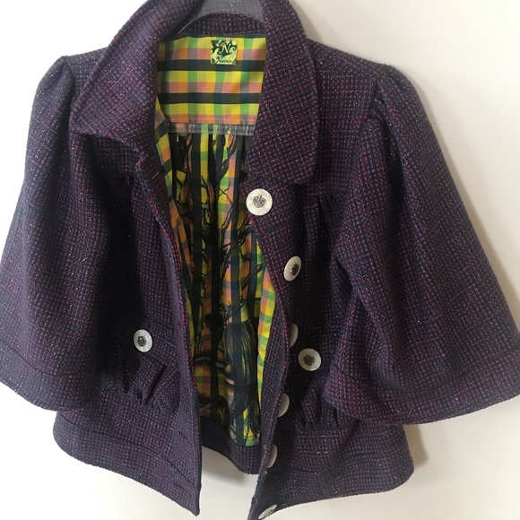 Ladies waist length reversible jacket - Picture 8 of 8